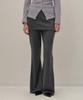 Kamino Cotton Bootcut Pants Charcoal