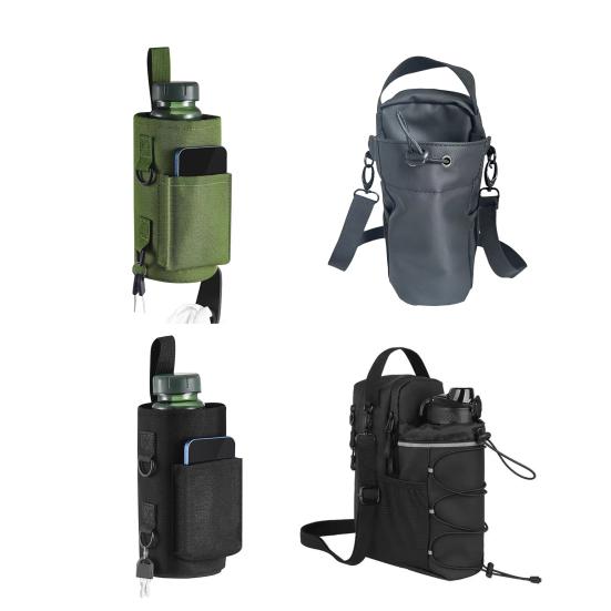 Magnetic Gym Hands-Free Fitness Water Bottle Bag Bag with 37321 Magnets with Strap Multi-functional Sling Pouch