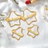 Atoztide Custom Name Earring High Quality Personalized Stainless Steel Letter Heart Star Earrings for Women Party Jewelry Gift