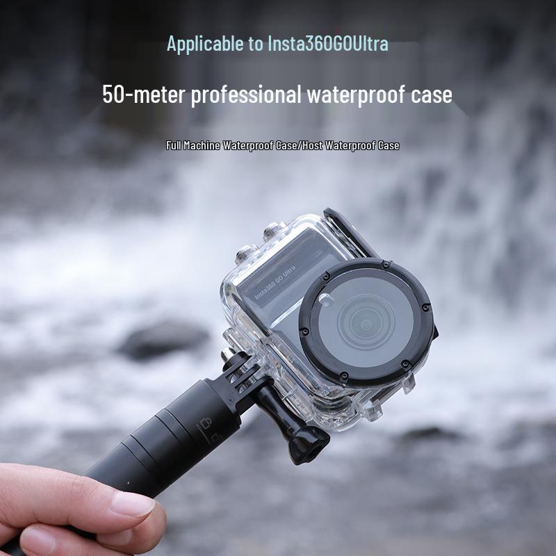 

Ультраводонепроницаемый ударопрочный кейс Insta360 GO для дайвинга для экшн-камеры Ultra Small Waterproof Case (Camera)