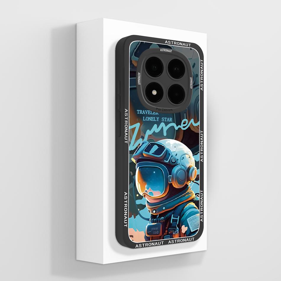 Hülle Für Redmi Note 15 Pro Plus Künstlerischer Stil Vollständige Abdeckung Funda Für Redmi Note15 Hüllen Weicher Flüssigsilikon Handy-Schutz