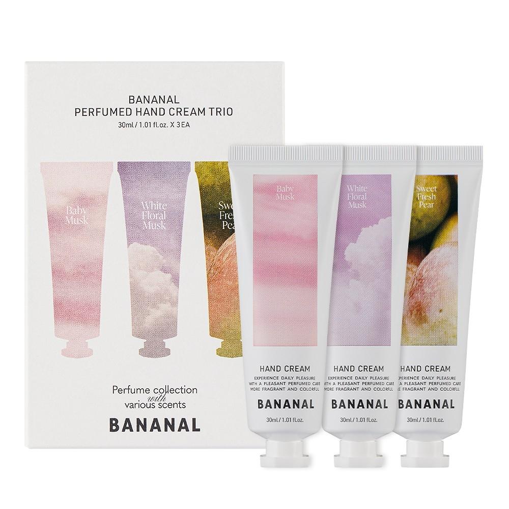 

Bananal Banana Парфюмированный крем для рук Трио 30мл 3