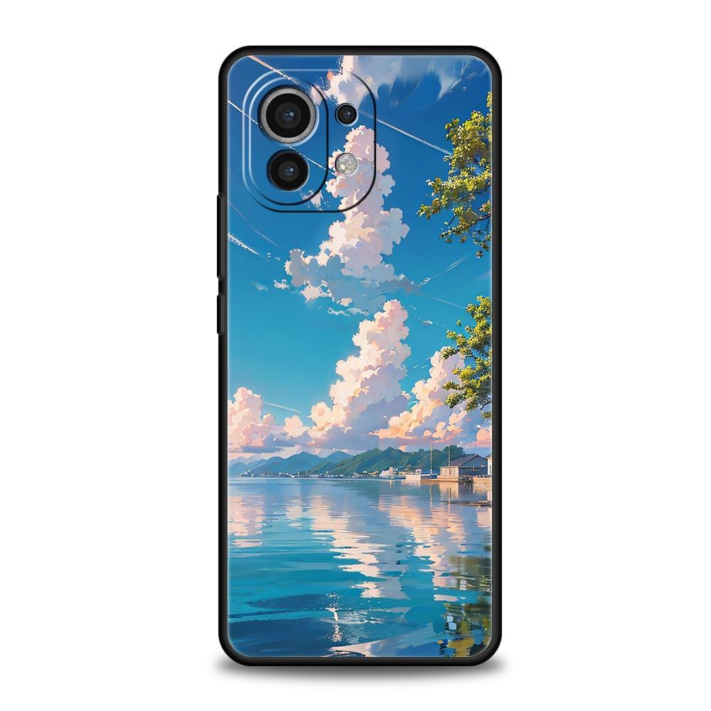 Funda De Verano Sky Para Phone Case For Xiaomi 14 13T 12T Pro 12 13 11 Ultra Mi Note 10 Lite 10T 5G 11X Pro 11T 11i 9T Cover