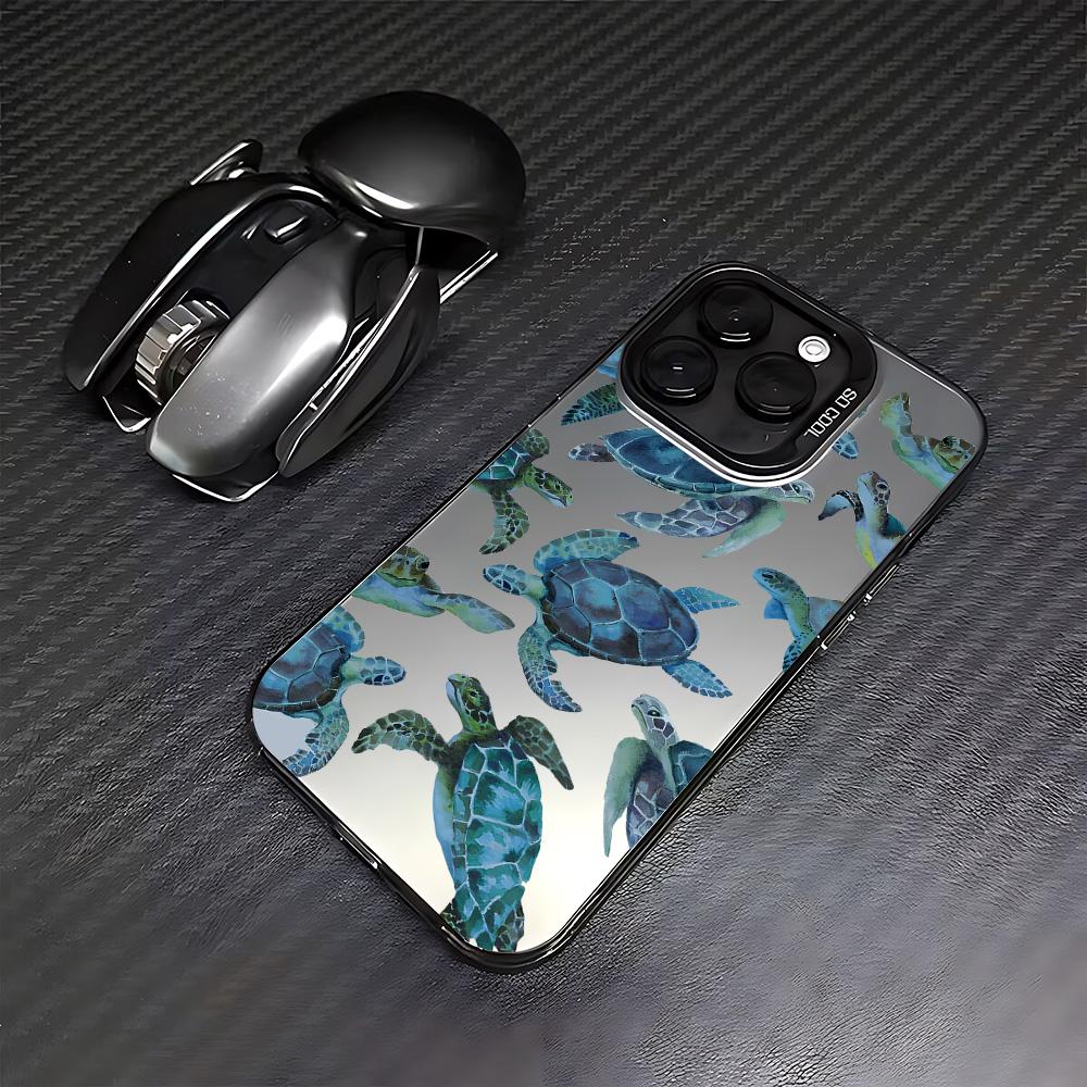 Blue Whales Sharks Turtles Phone Case for Samsung Galaxy A16 A06 A35 A55 A25 A05S A15 A56 A54 A36 A34 A24 A26 A14 A05 A04 4G 5G