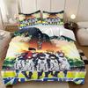 Hot Cartoon B-Blue Lock Duvet Cover Pillowcase Bedding Set Adult Boy Girl Bedroom Decoration Children Gift Single Double Large