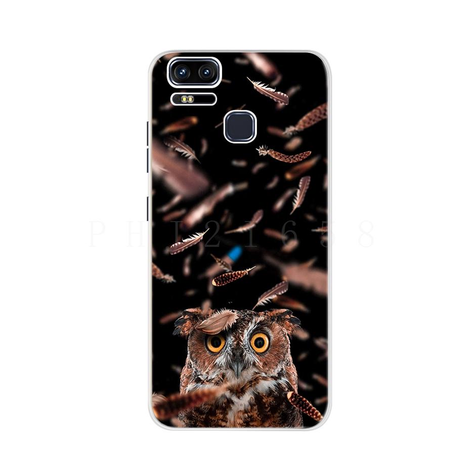 For Asus Zenfone 3 Zoom ZE553KL Case Zenfone Zoom S Z01HD Z01HDA Silicone Soft TPU Phone Back Cover Cases For Asus ZE553KL Funda