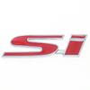 SI Zinc Alloy Metal Badge for Honda Civic - 3D Tail Sticker