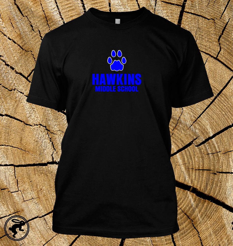 Stranger Things Hawkins Middle School T Shirt Tv Show Tee