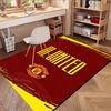 Manchester United F.C Print Rug, Washable Floor Carpet, For Entryway Dorm Laundry Room Office Study, Home Decor Birthday Christmas Gift