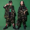 Costume de scène de danse jazz et hip-hop pour filles, style rue japonais