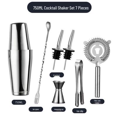 ZISIZ Stainless Steel Cocktail Shaker Set
