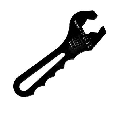 Fitting Wrench Adapter Aluminum Tool Spanner Adjustable Wrench Firm Grip Hose Fitting Wrench For Hose Fitting Adapters End