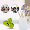12 Pcs Long Tail Ticket Clip Colorful Acrylic Paper Binder Clips Document Information Storage Clamp for Home School Office Supplies