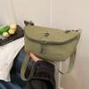 Women's Cotton Crescent Bag 2026 New Lightweight Shoulder Crossbody Purse Soft Texture Hobo Bag