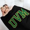 University of Vermont - UVM - Catamounts Throw Blanket wednesday Decorative Sofas cosplay anime Soft Plush Plaid Blankets
