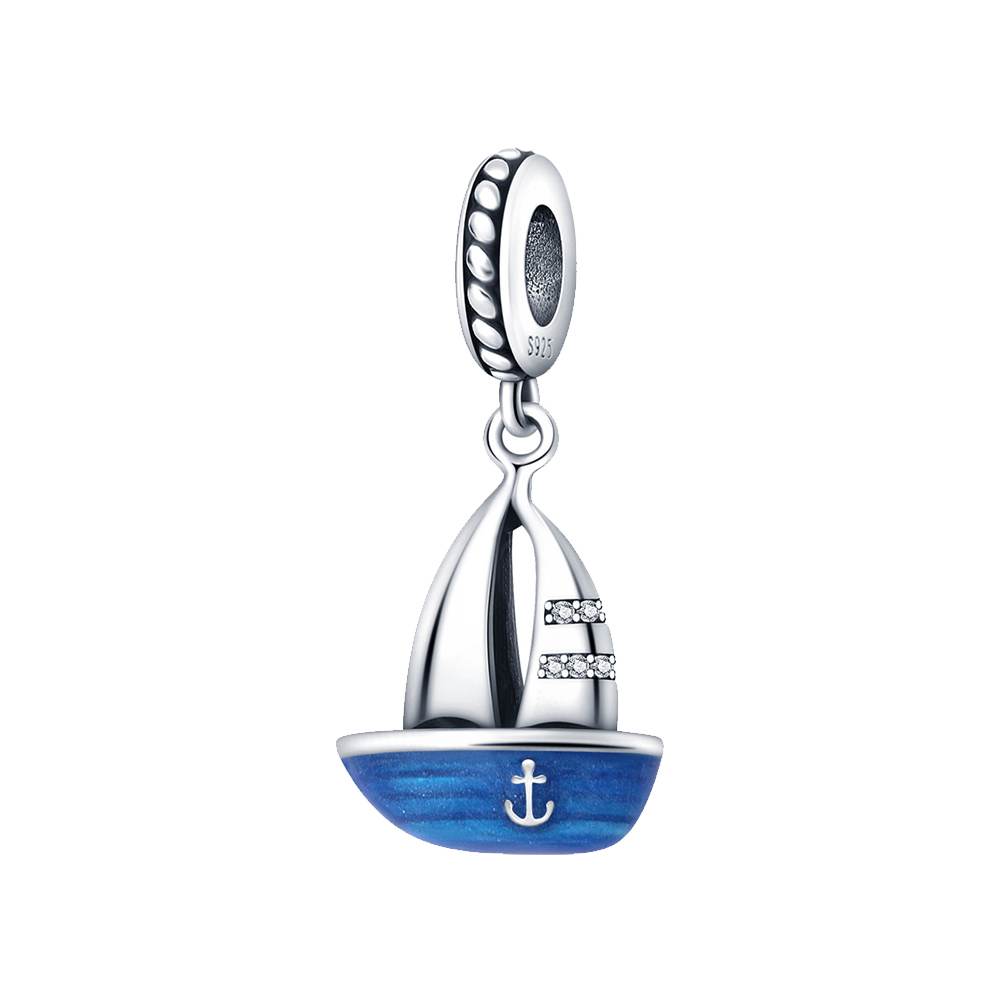 Nautical 3 Piece Pendant Set Copper Plated For Charms Copper Plated Original Bracelet For Jewelry Making