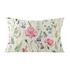 Rectangular Floral Plant Print Cushion Cover Sofa Chair Car Pillow Cover Decorative Sofa