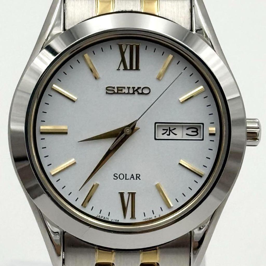 [USED] Seiko Selection Spirit Watch SBPX085 Silver and Gold