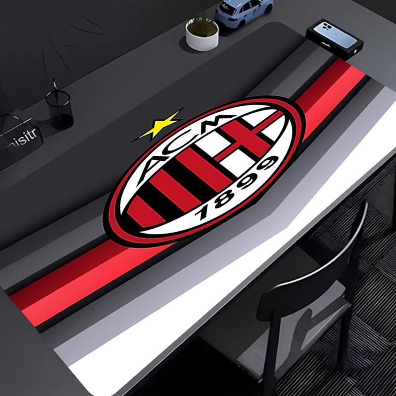 Associazione Calcio Milan Mauspade - Rutschfeste Gummibasis, Glatte Oberfläche für Arbeit, Gaming, Büro und Heimgebrauch, Schreibtisch-Mauspad