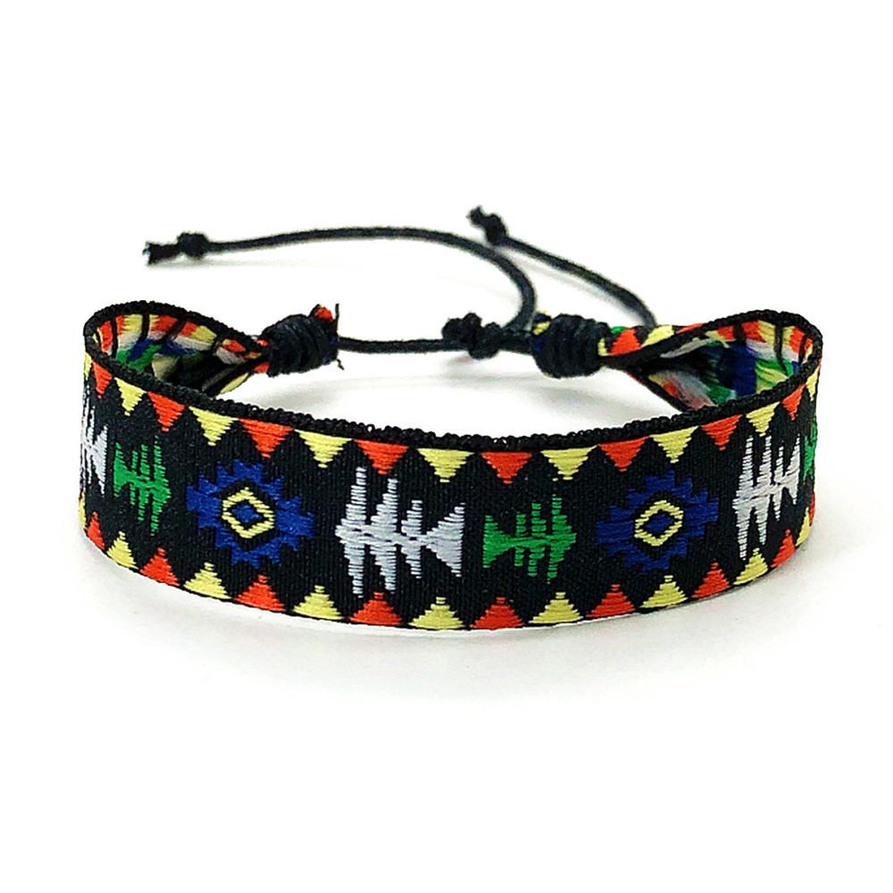 1PC new ethnic style literary and artistic style bohemian hand rope adjustable woven bracelet jewelry
