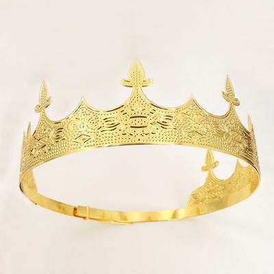 King Crown Bridal Tiara Retro Baroque Headband Headband Birthday Crown Party Princess Hair Accessory