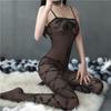 Seductive Lace Mesh Plus Size Sling Lingerie Set