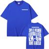 Rawayana Band Album Letter Printed TShirt Mens Harajuku Gothic Style High Street TShirt Summer Crew Neck 100 Cotton TShirt