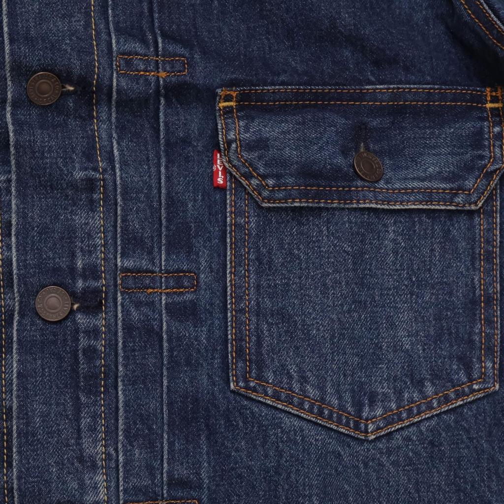 Levi's Джинсовая куртка-тракер Type II Мужская Темно-синий M A76320020