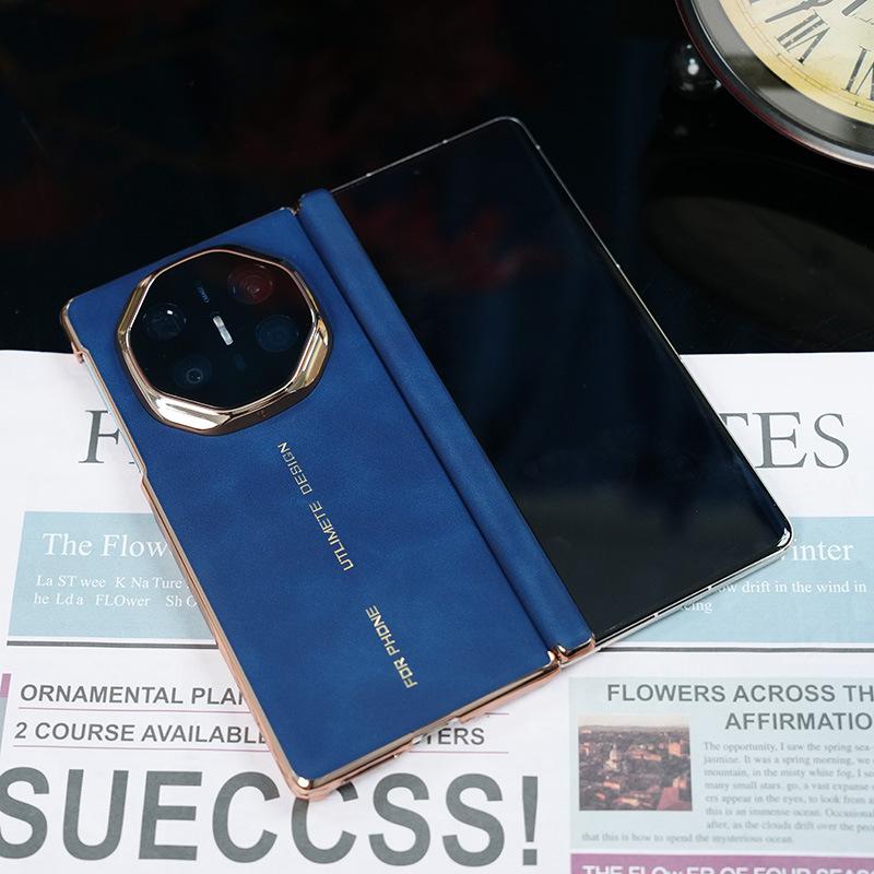 Applicable to Huawei MateX6 mobile phone case Phnom Penh sheepskin double central axis X5/X3 seconds change XT all-inclusive anti-drop back cover