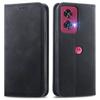 For Motorola Edge 50 Fusion 5G Card Slots Case Skin-Touch PU Leather Phone Cover