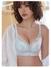 Women's Lace Push-Up Wireless Bra: Medium Thick, Anti-Sagging, Adjustable Support