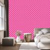 Purple and Powder Pink Hearts Wallpaper 50x1000
