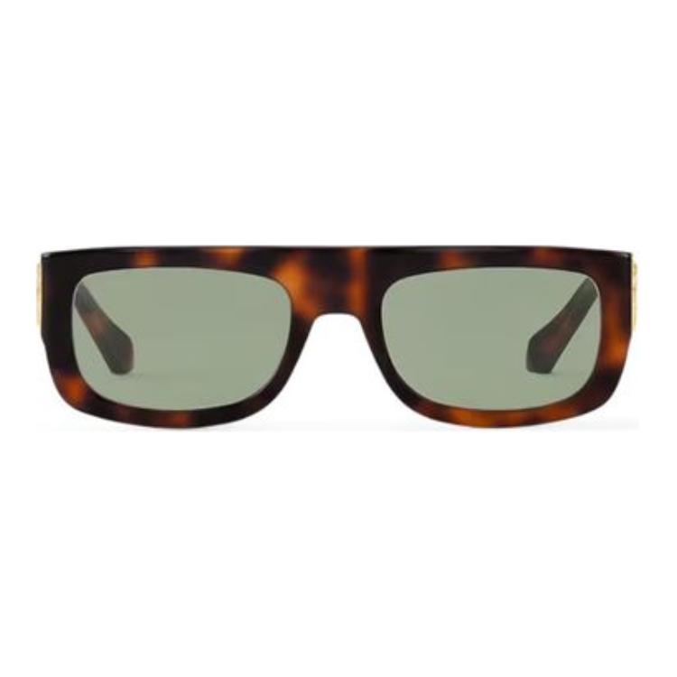 Louis Vuitton Rectangular Acetate Metal Sunglasses Men Sunglasses Multicolor 108204679