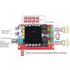 100W Auditory Amplifier Module TDA7498 Chip High Efficiency for Enhances Sound Performances in Various Setting XH-M510
