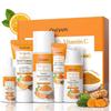 Turmeric Skincare Kits, Cleanser, Serum, Cream,Toner, Eye Cream Facial Skin Care Gift Kit for Women/Girls