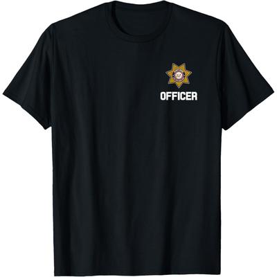 Security Officer Enforcement Badge Police Guards Duty T-Shirt