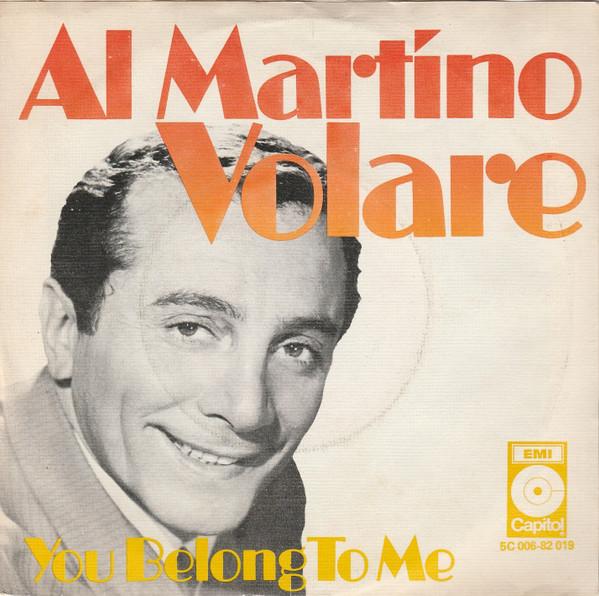 

7inch Record AL MARTINO Volare 5C00682019 Capitol Records 1975 Netherland Rock Used