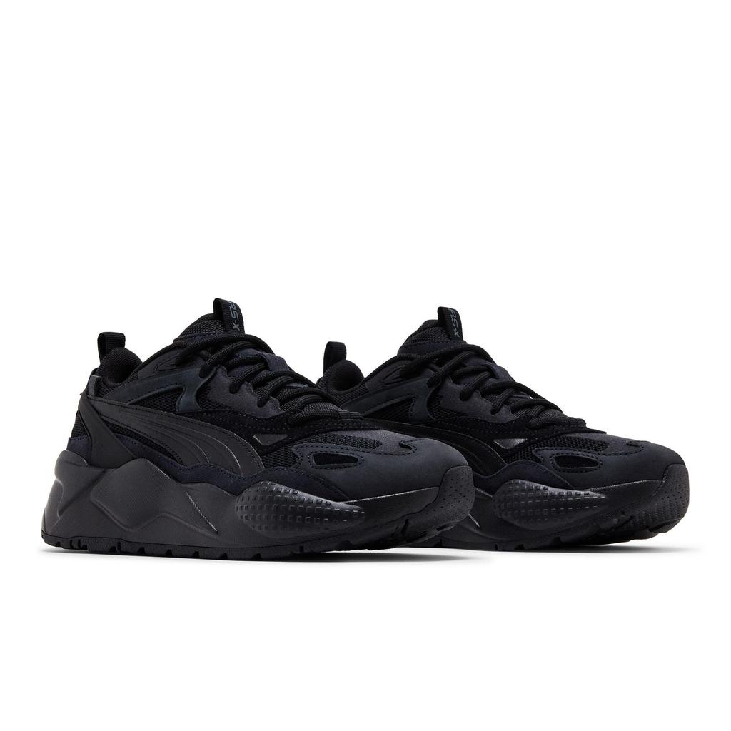 Puma RS-X Efekt Premium 'Preto Cinza Forte' (Unissex) Sapatos Casuais Preto / Cinza Forte 390776 01