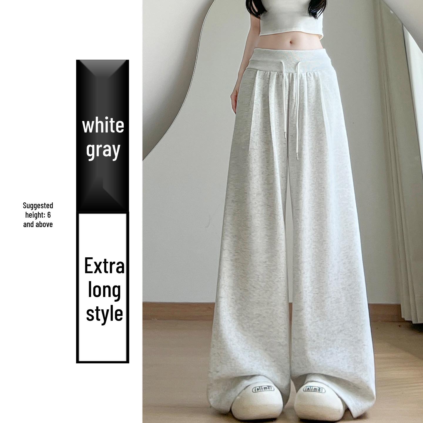 Women s Low Waist Retro Sports Drawstring Pants - 2025 Stylish Wide Leg Casual Trousers XL