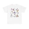 Ghost Reading Book T Shirt Dream Reader Haunting Tales Unisex Tee Top