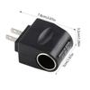12 Volt Car Adapter Stable Lighter Converter With LED Indicator 220V To 12V Black Automotive Accessories AC To DC Car Adapter