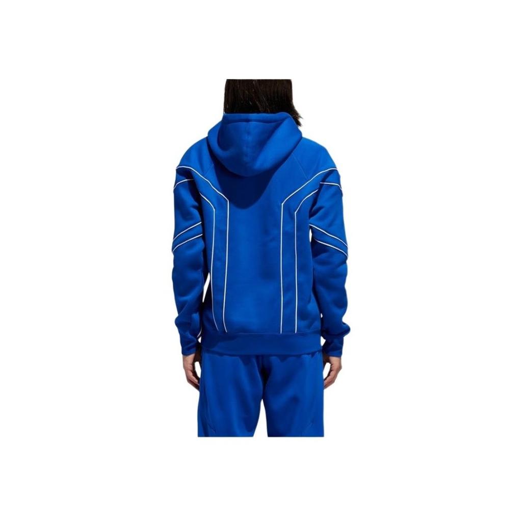 Adidas Originals Eqt Outline Casual Simple Loose Pullover Long Sleeve Sweatshirt Men Sweatshirt College-Blue DJ1723