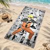 Naruto Mikropluošto Paplūdimio Rankšluostis Greitai Džiūstantis Be Smėlio Lengvas Paplūdimio Rankšluostis Kelionei, Plaukimui, Stovyklavimui