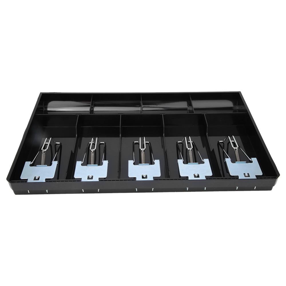 Metal Clip Cash Drawer Insert Tray Waterproof Money Tray Storage Currency Storage Box  Office Use