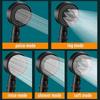 Multi-functional High Pressure Shower Head With 5 Modes,high Pressure Handheld Shower Head With On/off Switch