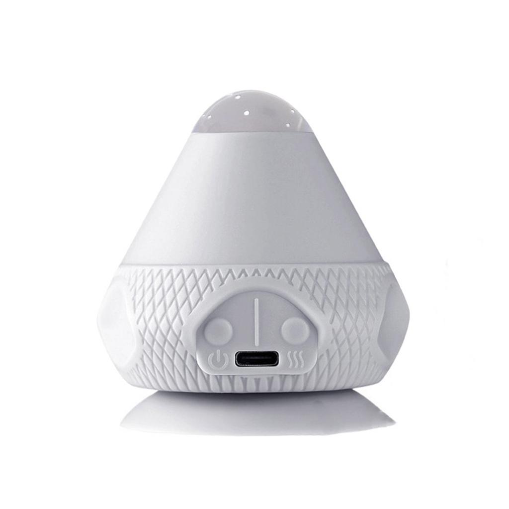 Electric Fascia Ball Adsorption Type Plantar Shoulder Neck Waist Fascia Relaxation Vibration Hot Compress Silicone Massager Massage Ball