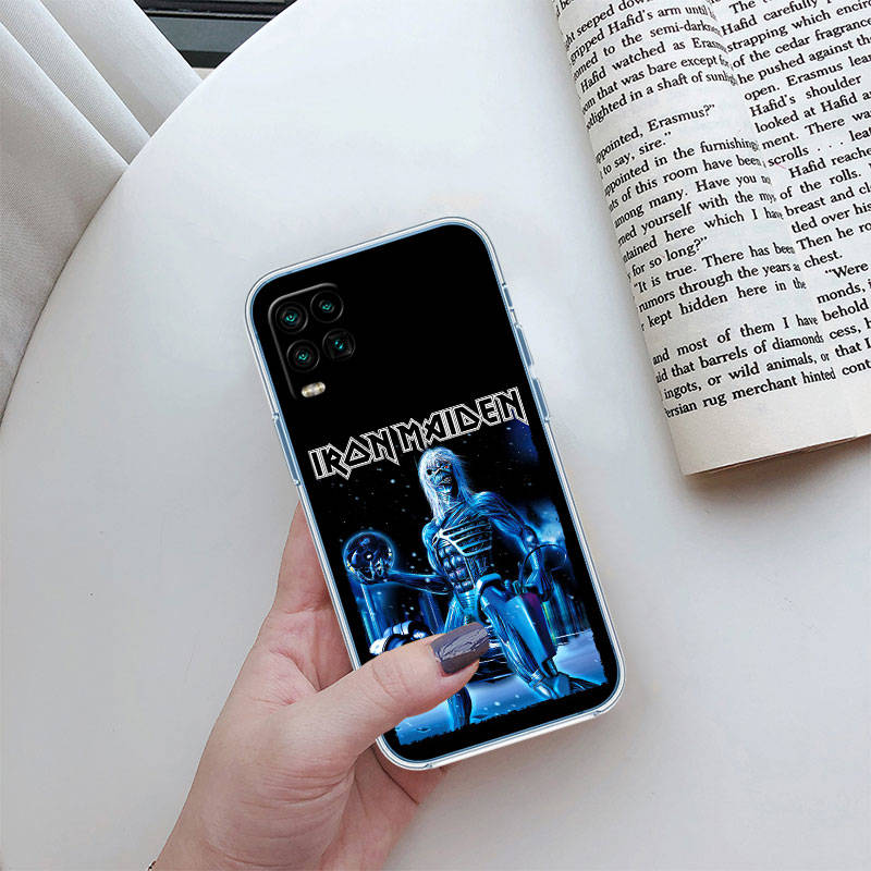 JO32 Iron M-Rock Maiden Phone Case for Motorola E22S E7 G6 G7 G8 G9 Plus Power Play G10 G20 G04 E30 E40 E22 E20 E13 G22 G23 G Stylus Play