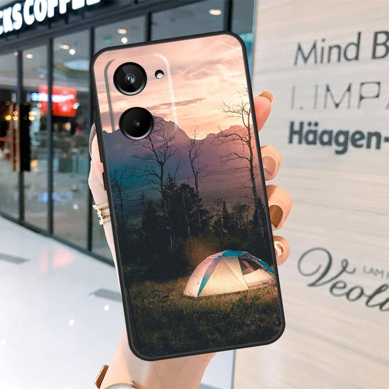 Camping Nature Case For Realme 15 Pro 12 11 13 14 Pro Plus GT6 GT7 C55 C51 C53 C25 C63 C61 C65 C67 C71 C75