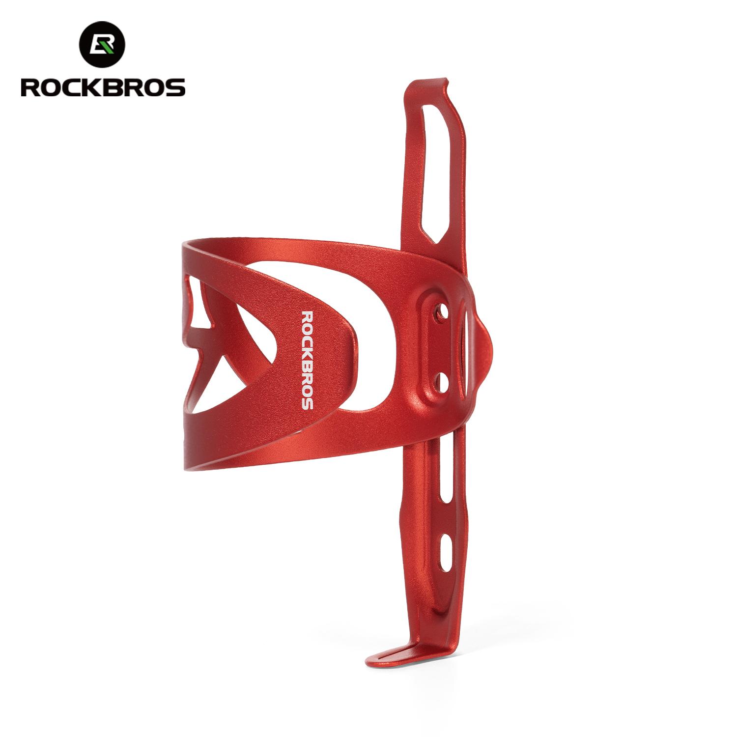 ROCKBROS Cycling Bottle Bracket Side-Pull Access Aluminum Alloy Cup Holder Lightweight Stable Convenient Cycling Kettle Bracket