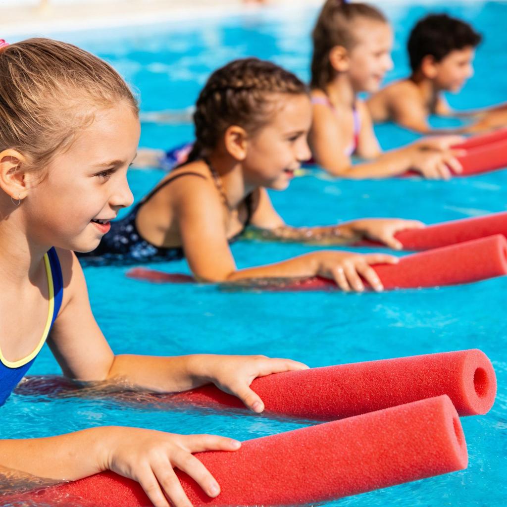 Noodles Piscina Schiuma Noodles Acqua per Piscina 1,2m Lungo Cavo Morbido Cavo Galleggiante per Spiaggia Fiume Rilassamento Gioco d'Acqua Cortile